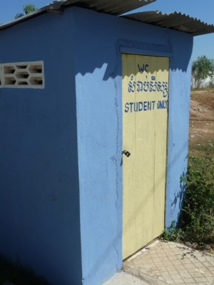 Toilets for the students
