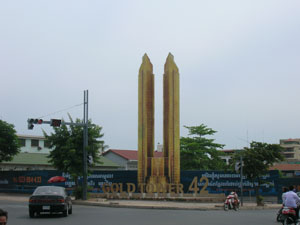 Golden Tower, Cambodja's eerste wolkenkrabber